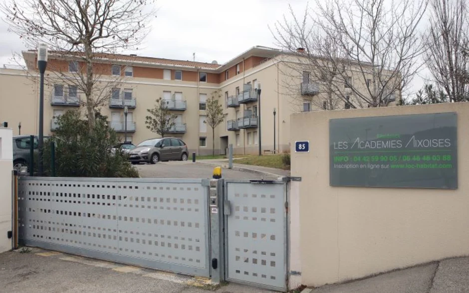 Résidence Étudiante Académies Aixoises exploitée par Logifac à Aix-en-Provence