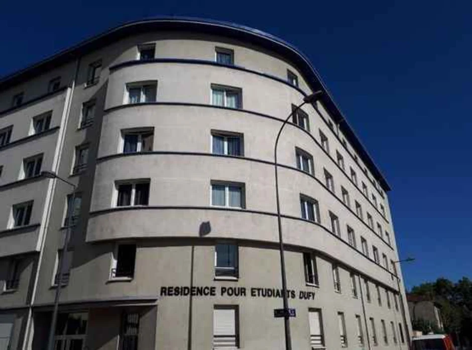 Résidence étudiante Raoul Dufy exploitée par Studélites (BNP Paribas) à Villeurbanne