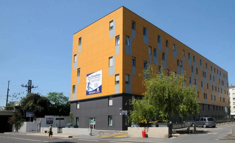 Résidence étudiante Drouet d'Erlon exploitée par Les Estudines (Réside Etudes) à Reims