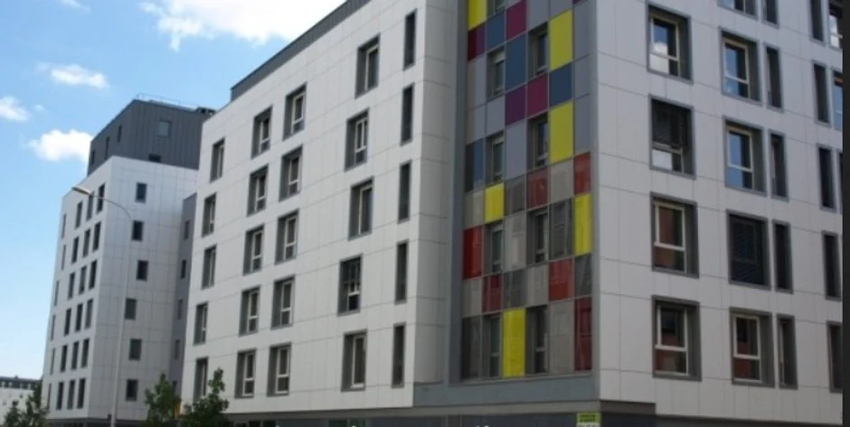 Résidence étudiante Q7 Campus exploitée par Logifac (OHLE) à Lyon