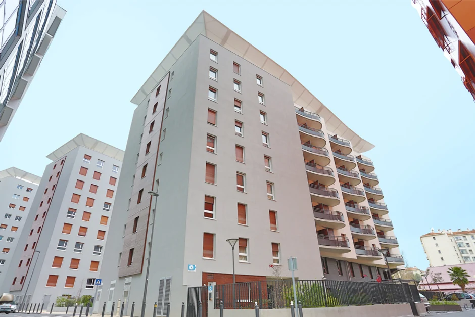 Résidence étudiante Les Académies du Vélodrome exploitée par Logifac (OHLE) à Marseille