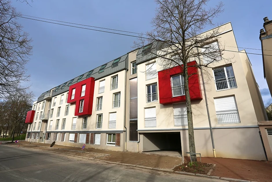 Résidence étudiante Les Académies des Ducs exploitée par Logifac (OHLE) à Dijon