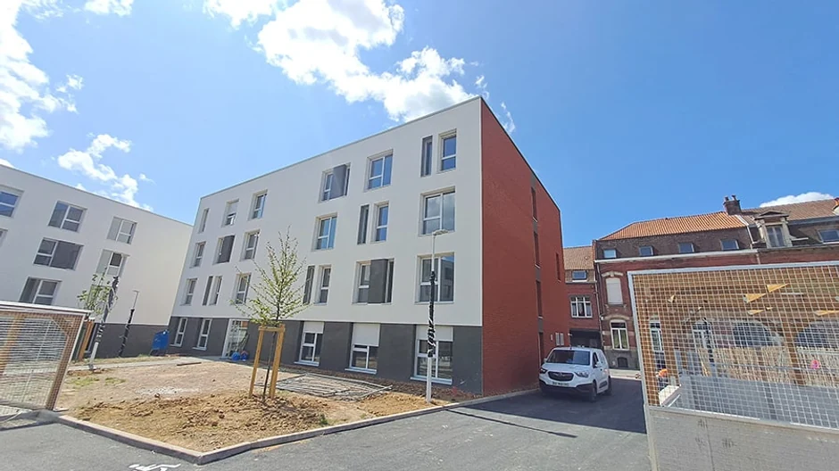 Résidence étudiante Adrienne Bolland exploitée par Logifac (OHLE) à Roubaix