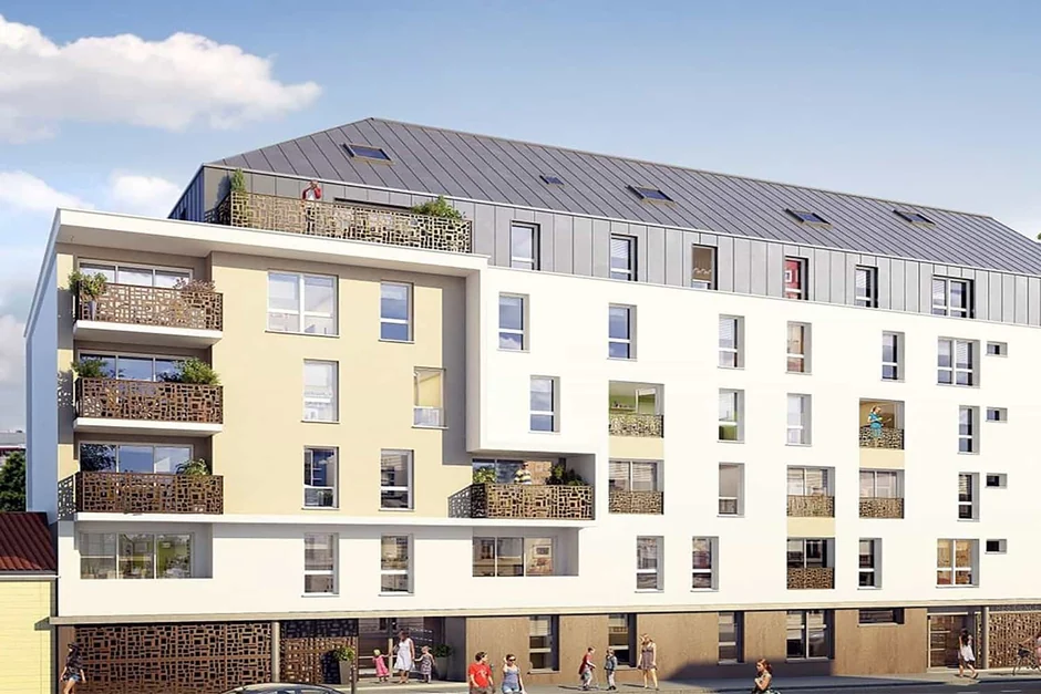 Résidence étudiante Campus Rousseau exploitée par Les Belles Annees à Nantes