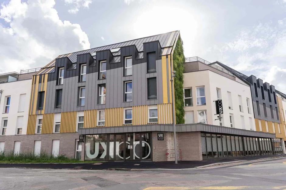 Résidence étudiante Valhalla exploitée par UXCO (Suitetudes) à Rouen