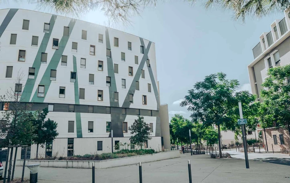 Résidence étudiante Côté Rambla exploitée par UXCO (Suitetudes) à Montpellier