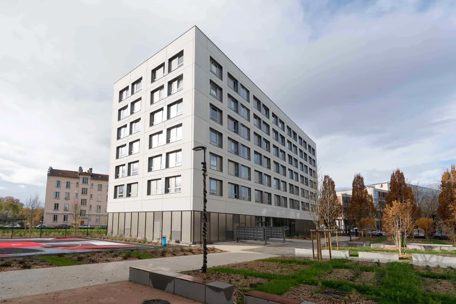 Résidence étudiante Mégara exploitée par UXCO (Suitetudes) à Lyon