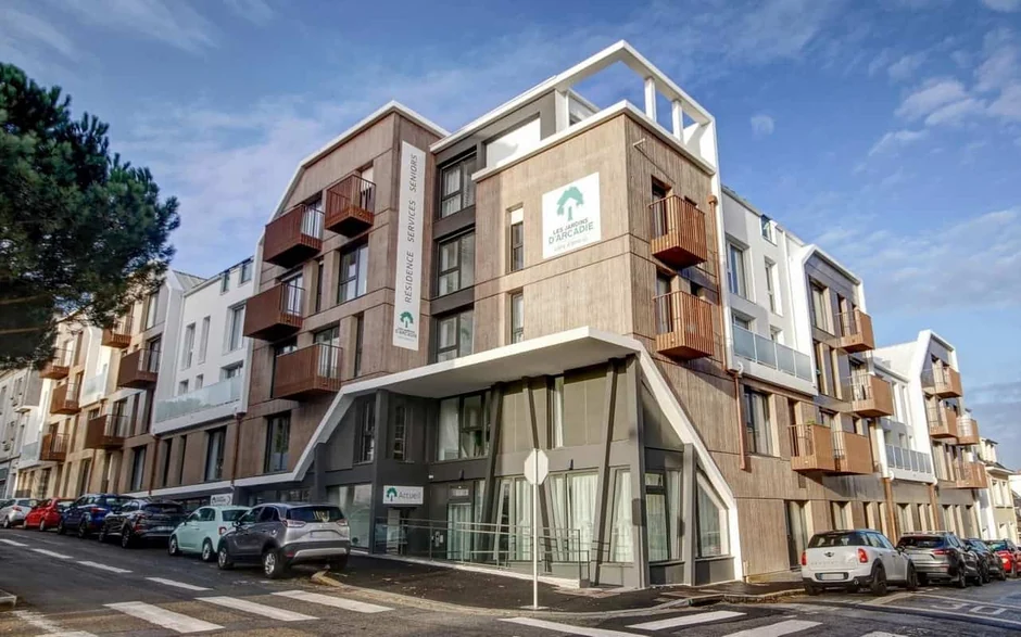 Résidence Seniors Revente Les Jardins d'Arcadie Lorient exploitée par Les Jardins d'Arcadie à Lorient