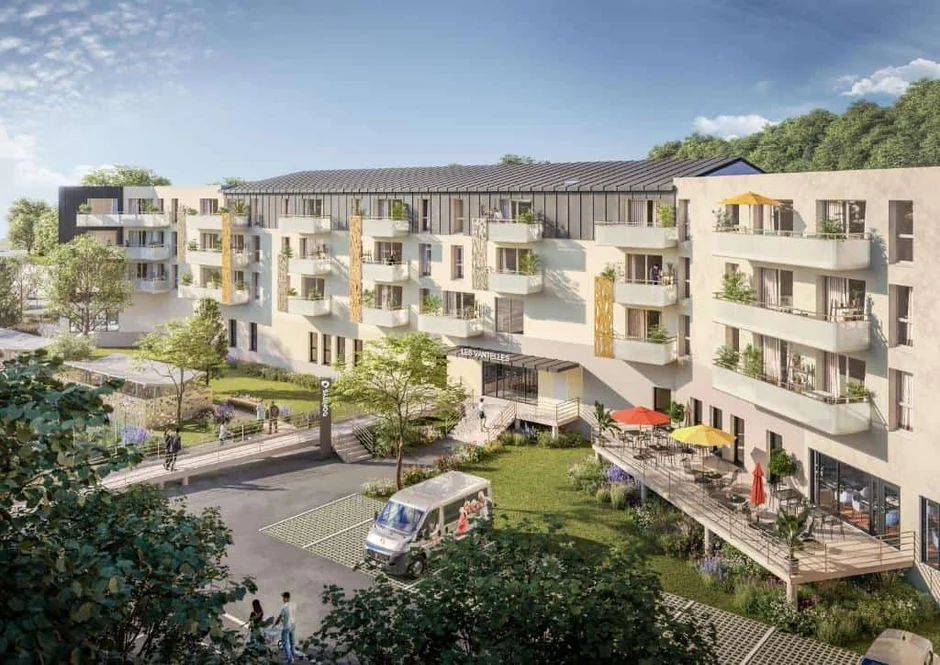 Résidence Seniors Revente Les Vantelles exploitée par Domitys à Plombières-lès-Dijon