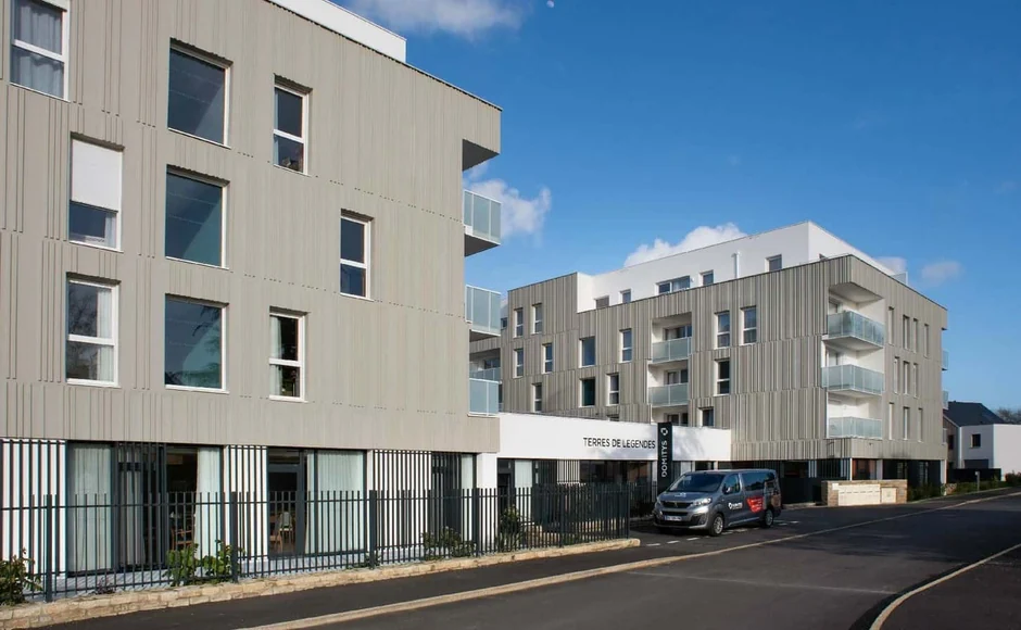 Résidence Seniors Terres de Légendes exploité par Domitys à Vannes