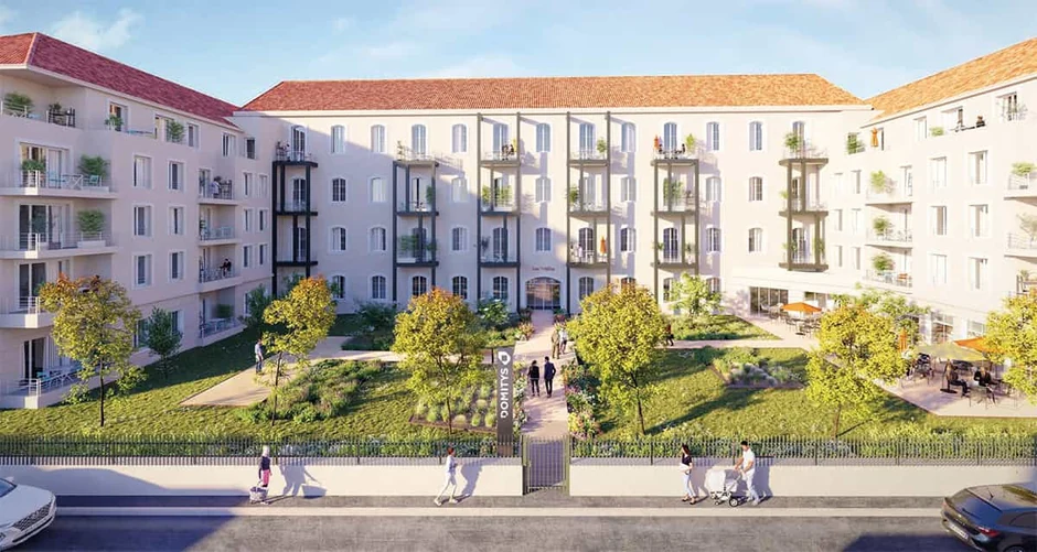 Résidence Seniors Les Trèfles exploité par Domitys à Châtellerault