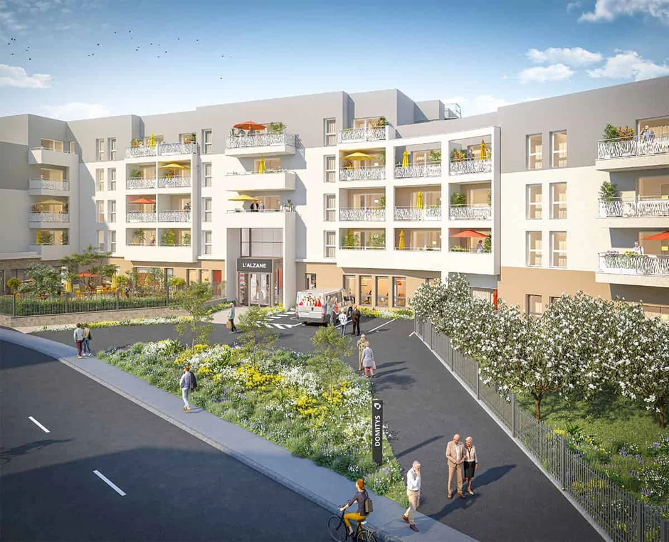 Résidence Seniors L'Alezane exploité par Domitys à Saint-Lô
