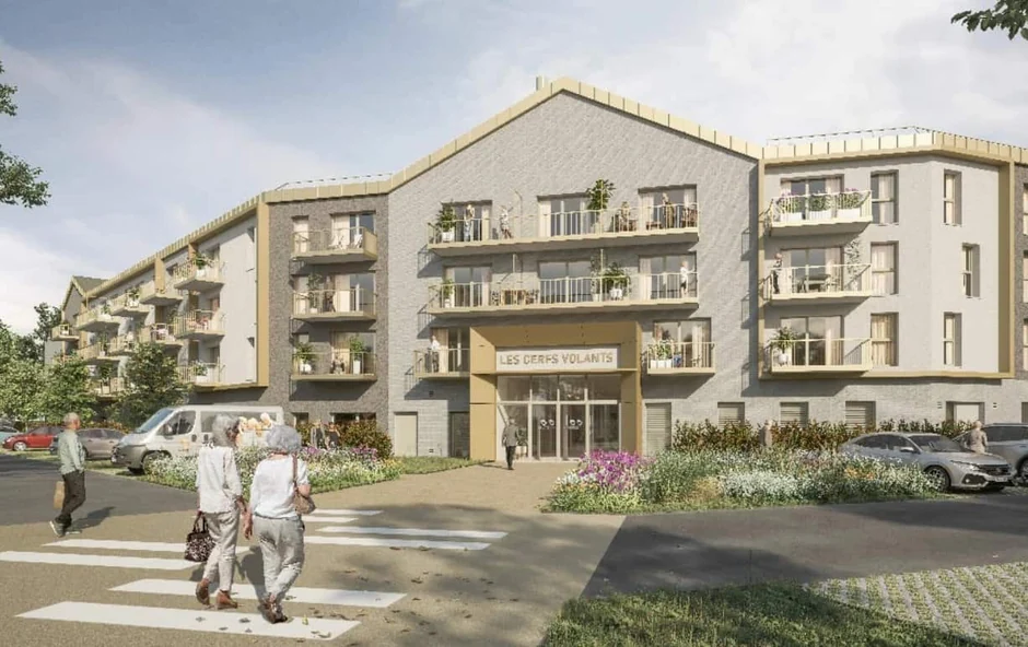 Résidence Seniors Les Cerfs-Volants exploité par Domitys à Berck