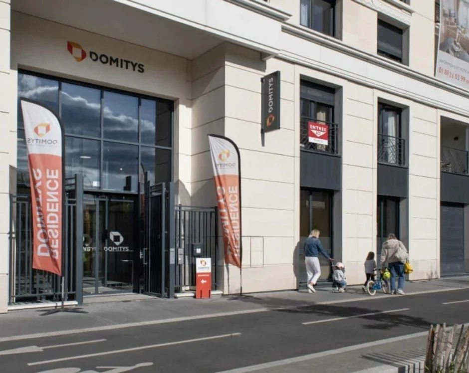 Résidence Seniors Revente Le Béryl exploitée par Domitys à Saint-Ouen-sur-Seine